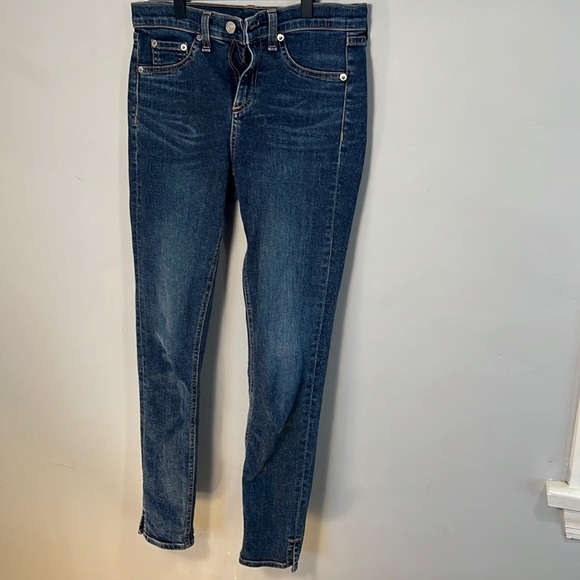 Stylish Rag & Bone Blue Jeans sz 26 - Picture 1 of 5